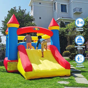 Bouncy Castle-Bounce House Bouncer Ball Pit 15.7'Lx8.2'Wx6.9'H -www.yardbouncycastle.com